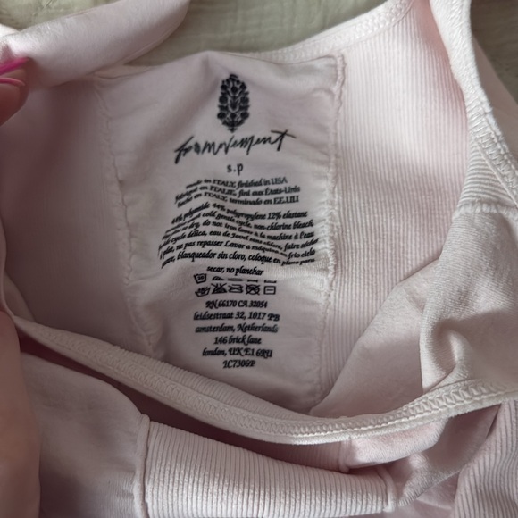 free people pink one piece - Picture 2 of 2